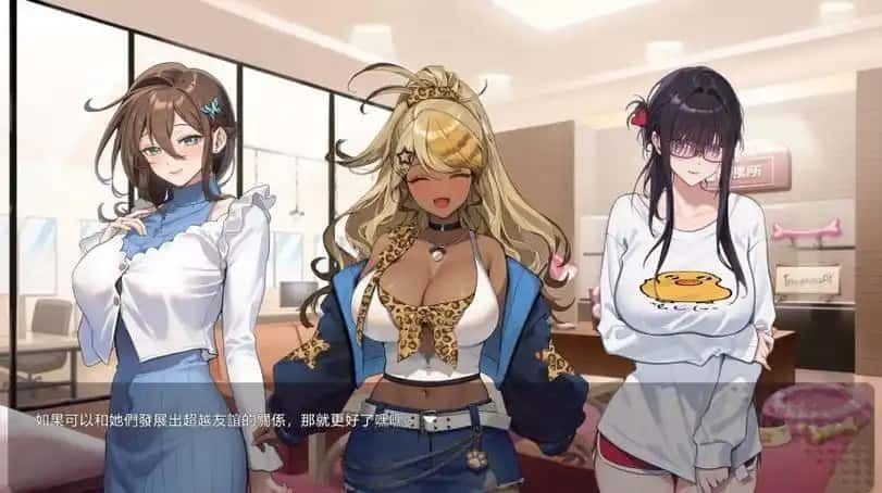 请成为最能干的VTuber吧！ 资源内容 场景图 8